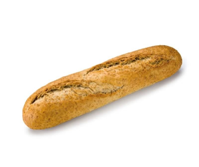 Baguette integral com salvado