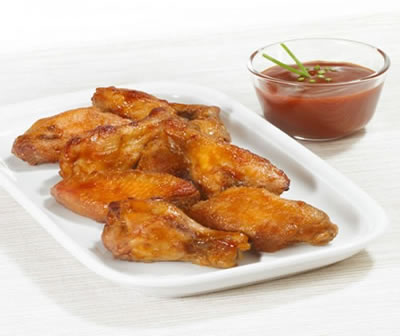 Asinhas de Frango com Molho Barbecue (10x500gr)